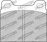 FERODO RACING Комплект тормозных колодок, дисковый тормоз FCP2H