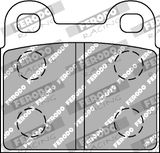 FERODO RACING Комплект тормозных колодок, дисковый тормоз FCP3H