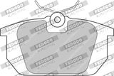FERODO RACING Комплект тормозных колодок, дисковый тормоз FCP409H
