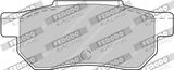 FERODO RACING Комплект тормозных колодок, дисковый тормоз FCP472H