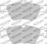 FERODO RACING Комплект тормозных колодок, дисковый тормоз FDS1049