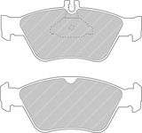 FERODO RACING Комплект тормозных колодок, дисковый тормоз FDS1049