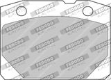 FERODO RACING Комплект тормозных колодок, дисковый тормоз FDS96