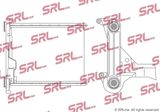 SRLine Теплообменник, отопление салона 1421N8-2