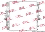 SRLine Радиатор, охлаждение двигателя 432408-1