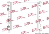 SRLine Радиатор, охлаждение двигателя 601508-6
