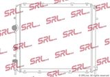 SRLine Радиатор, охлаждение двигателя 606008-3