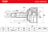 Stark Шарнирный комплект, приводной вал SKJK-0200054