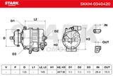 Stark Kompressor, klimatanläggning SKKM-0340420