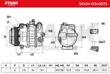 Stark Компрессор, кондиционер SKKM-0340575
