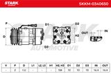 Stark Компрессор, кондиционер SKKM-0340650