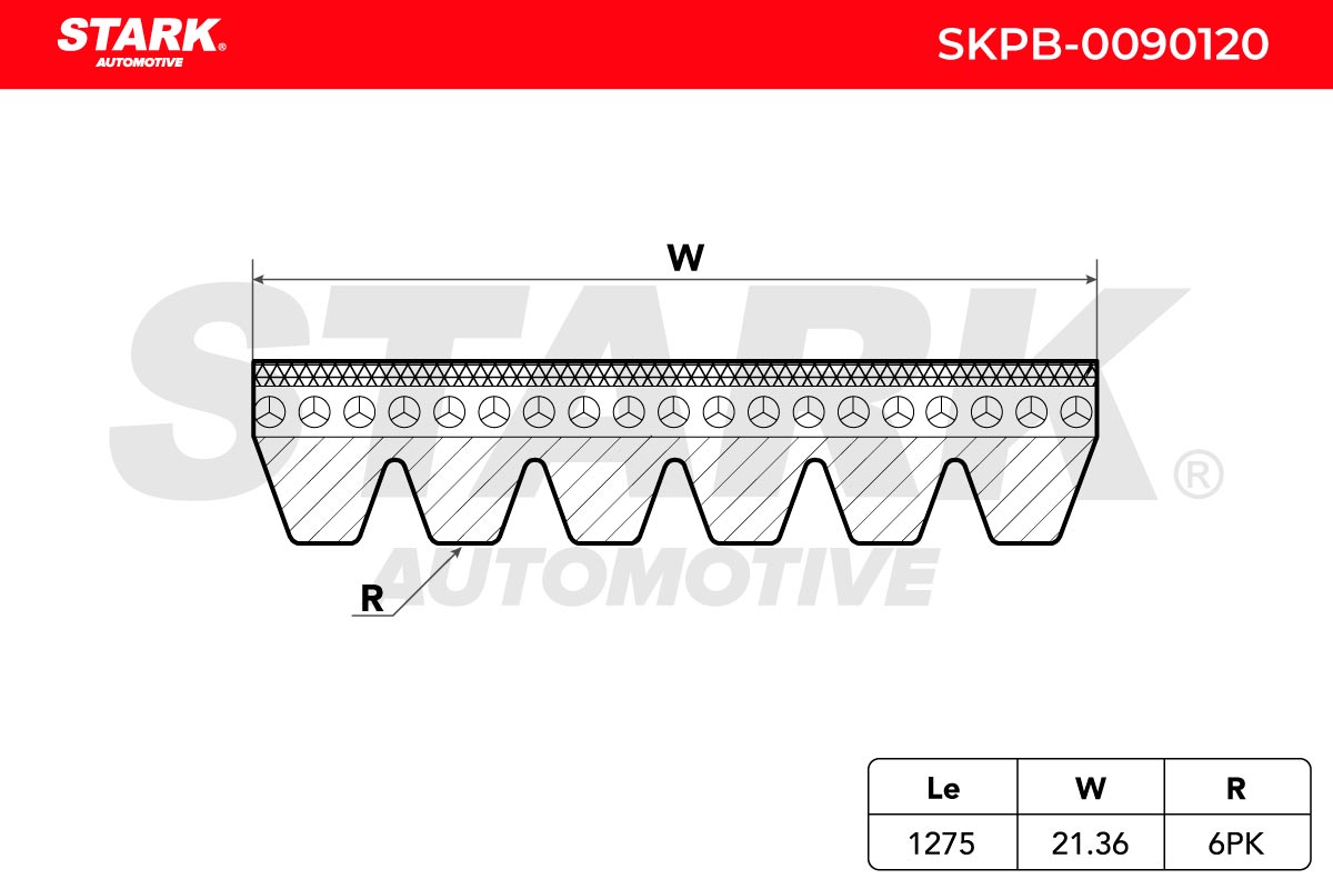 Stark Flerspårsrem SKPB-0090120