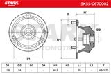 Stark Amortisaatori tugilaager SKSS-0670002