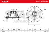 Stark Опора стойки амортизатора SKSS-0670110