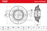 Stark Опора стойки амортизатора SKSS-0670502
