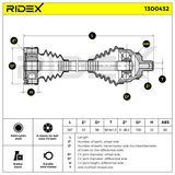 RIDEX Veovõll 13D0432