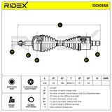 RIDEX Veovõll 13D0558