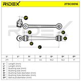 RIDEX Õõtshoob 273C0016