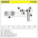 RIDEX Amordiühendus 273C1500