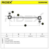 RIDEX Tanko, kallistuksenvaimennin 3229S0168