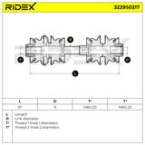 RIDEX Tanko, kallistuksenvaimennin 3229S0217