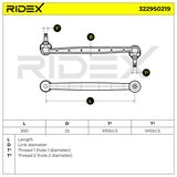 RIDEX Tanko, kallistuksenvaimennin 3229S0219