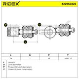 RIDEX Тяга / стойка, стабилизатор 3229S0225