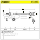 RIDEX Lambdasond 3922L0054