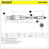 RIDEX Lambdasond 3922L0060