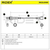 RIDEX Лямбда-зонд 3922L0069