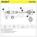 RIDEX Lambda zonde 3922L0085