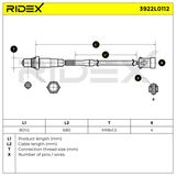 RIDEX Lambdasond 3922L0112