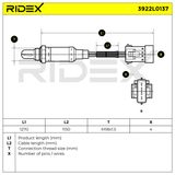 RIDEX Lambdasond 3922L0137