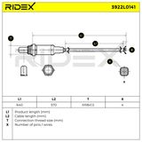 RIDEX Лямбда-зонд 3922L0141