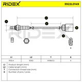 RIDEX Лямбда-зонд 3922L0149