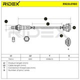 RIDEX Лямбда-зонд 3922L0160