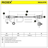 RIDEX Lambdasond 3922L0179