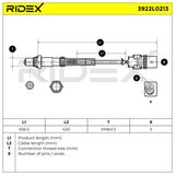 RIDEX Лямбда-зонд 3922L0213