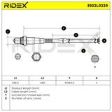 RIDEX Lambdasond 3922L0229