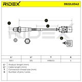 RIDEX Лямбда-зонд 3922L0342