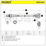 RIDEX Лямбда-зонд 3922L0414