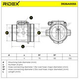 RIDEX Расходомер воздуха 3926A0055