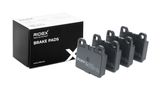RIDEX Комплект тормозных колодок, дисковый тормоз 402B0082