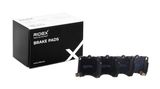 RIDEX Комплект тормозных колодок, дисковый тормоз 402B0256