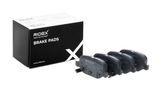 RIDEX Комплект тормозных колодок, дисковый тормоз 402B0832
