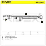 RIDEX ABS-givare 412W0029