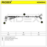 RIDEX ABS-anturi 412W0042