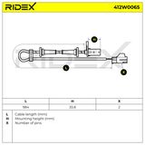 RIDEX ABS-givare 412W0065