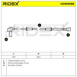 RIDEX ABS-anturi 412W0096