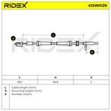 RIDEX ABS-anturi 412W0129